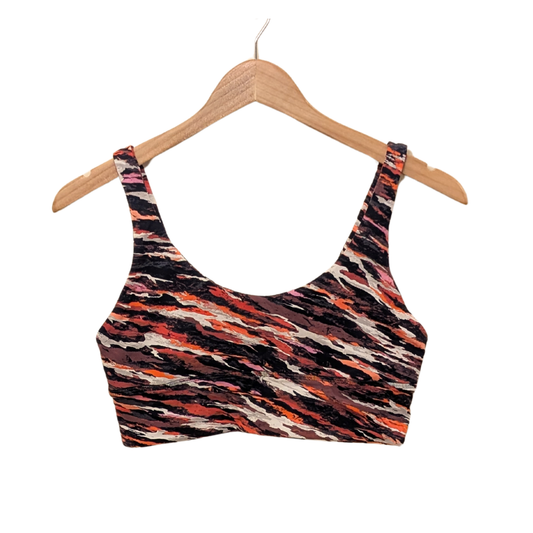 Lululemon lunar new year bra top on white background