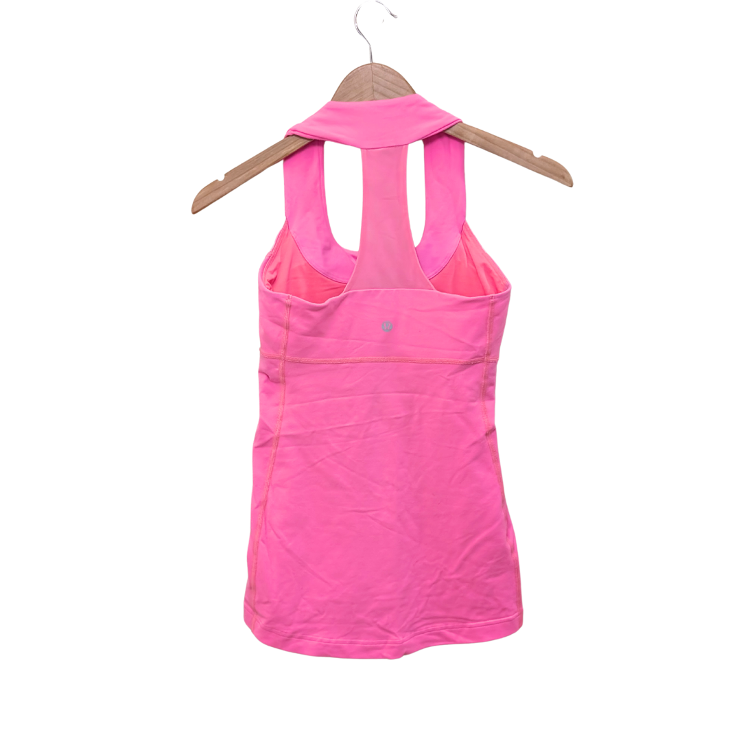 Lululemon Zing Pink Scoop Neck Tank Top Size 4